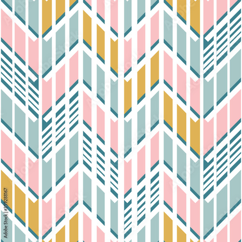 geo abstract chevron pastel colorful vertical lines background design