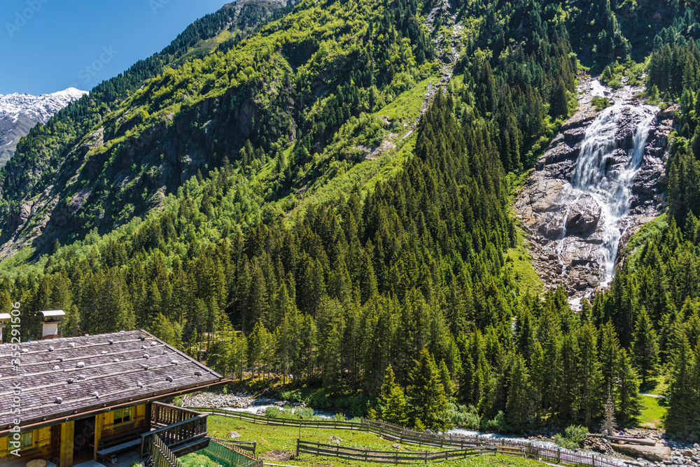 Landschaftsidylll im Stubaital