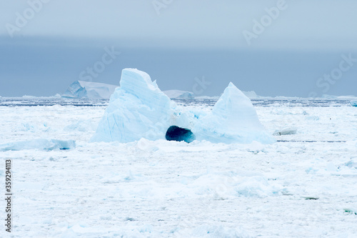 Landcape of the ice formations of Antarctica © Anton Ivanov Photo