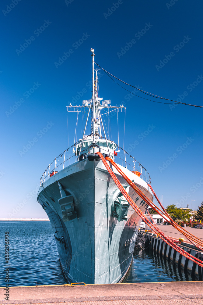 Ship in the harbor