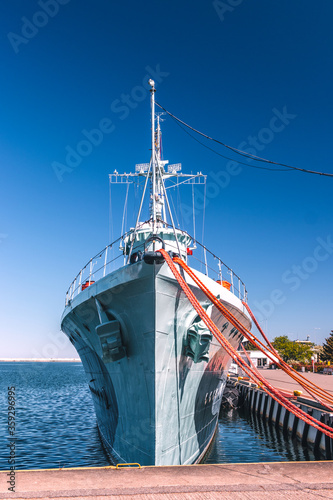 Ship in the harbor