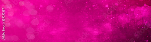 Billede på lærred Abstract festive celebration template texture background banner panorama - Pink
