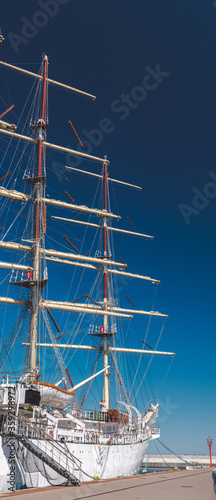 Obraz na płótnie Sailing ship w salonie