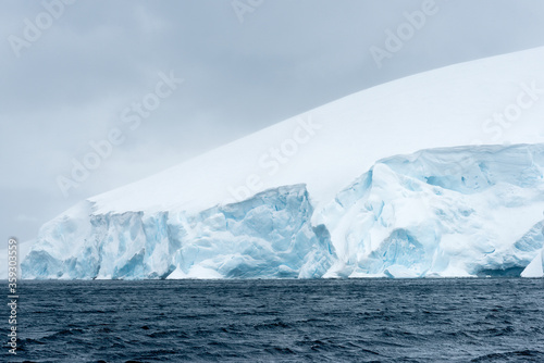 Close view of the icebergs in Antarctica © Anton Ivanov Photo