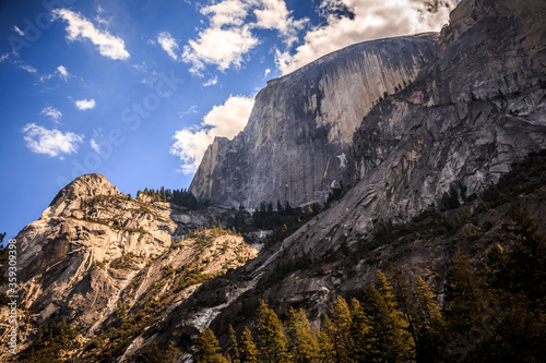 Below Half Dome  Yosemite National Park  California