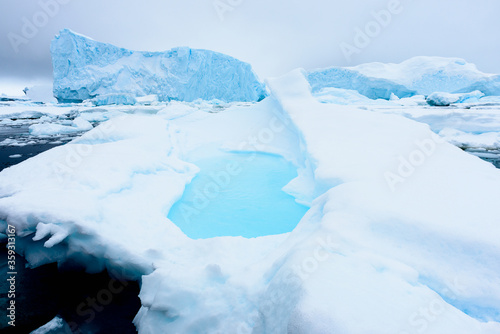 Beautiful iceberg in Antarctica