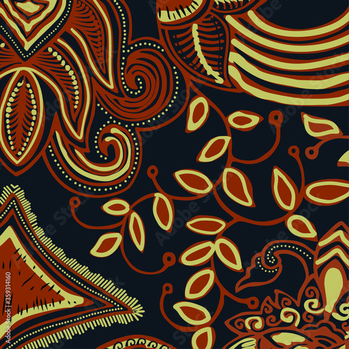 Indonesian Batik. Batik Indonesian: is a technique of wax-resist dyeing applied to whole cloth, or cloth made using this technique originated from Indonesia.