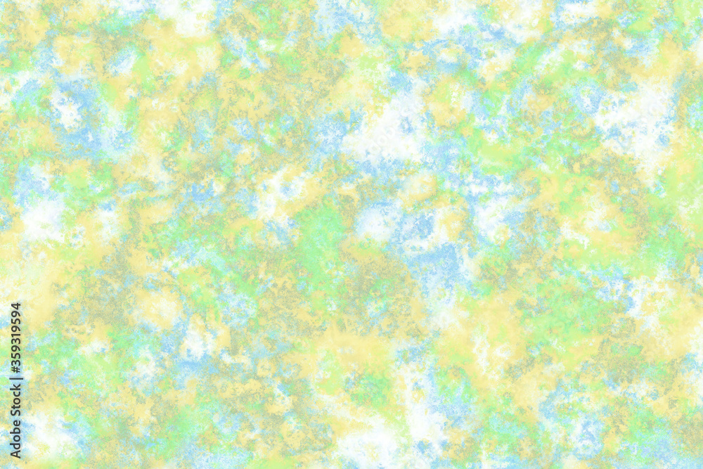 yellow green blue pastel grunge texture abstract blank colorful background 