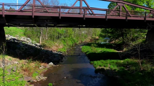 A View of a Small Creek in the Catskills photo