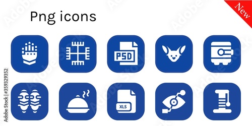 Modern Simple Set of png Vector filled Icons