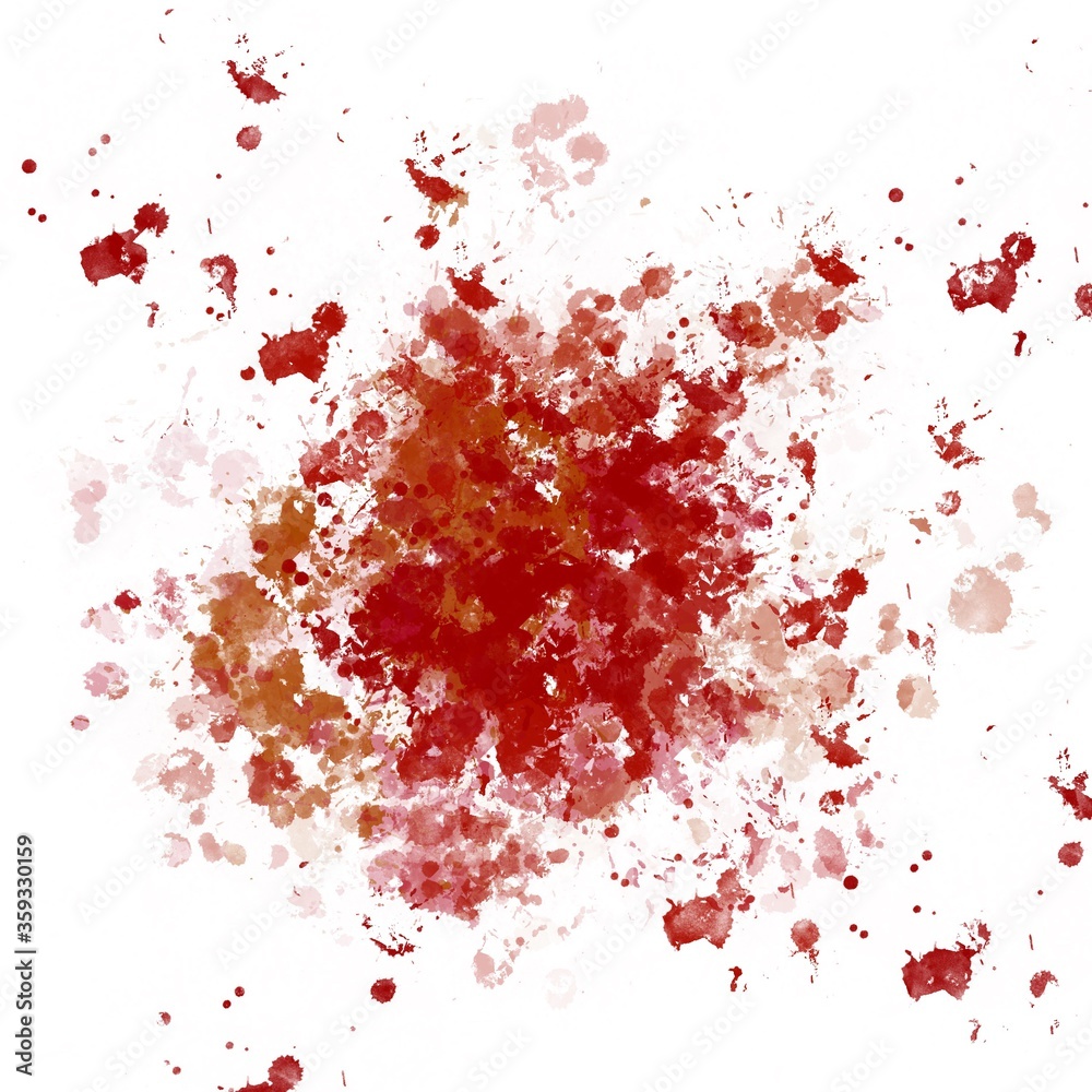Fototapeta premium Red graphic of blood or grunge texture