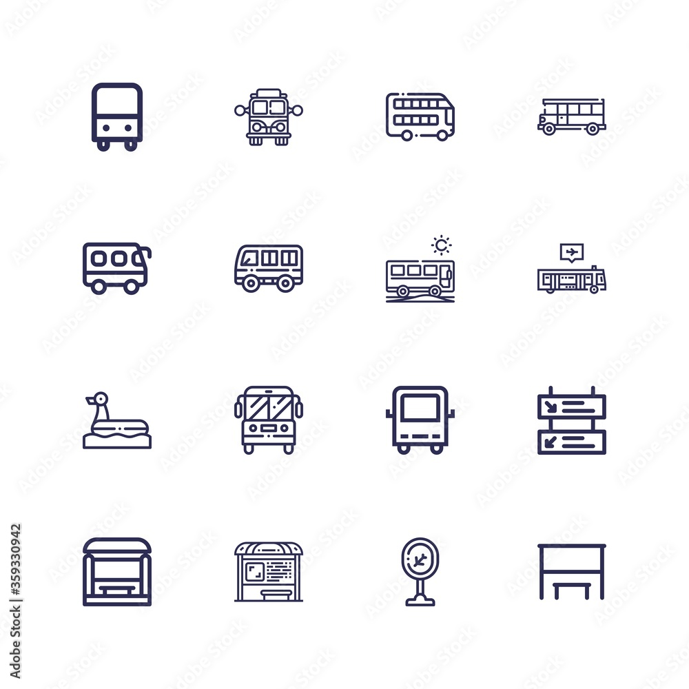 Editable 16 arrival icons for web and mobile Editable 16 arrival icons for web and mobile