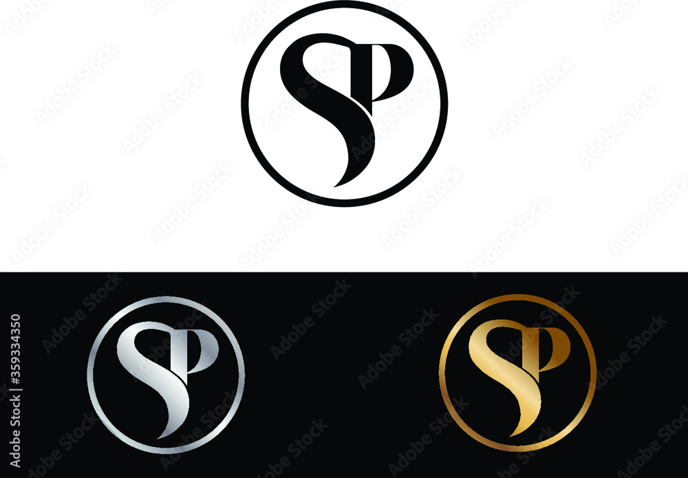 Stylish Logo SP Design Template | Logo sp, Stylish logo, Design template