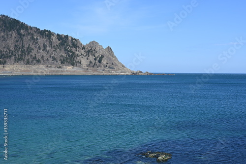 coastline lake saroma photo