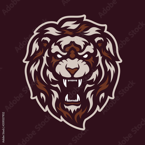 Fototapeta Naklejka Na Ścianę i Meble -  Lion Logo Concept
