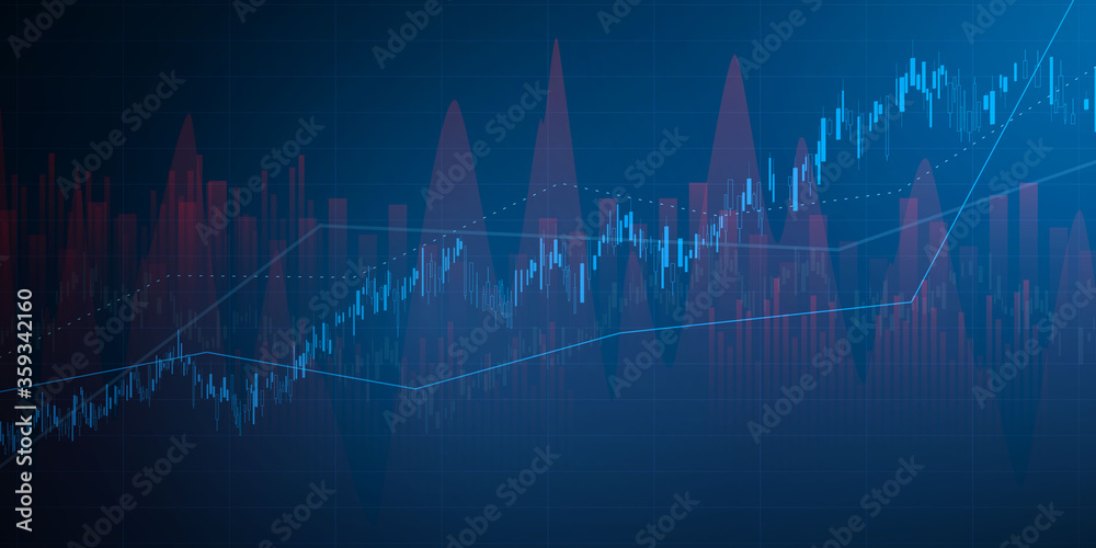stock market, economic graph with diagrams, business and financial concepts and reports, abstract technology communication concept vector background stock market, economic graph with diagrams, business and financial concepts and reports, abstract technology communication concept vector background