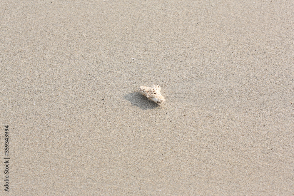 Beautiful Beach and Waves at Sunda Strait Beautiful Beach and Waves at Sunda Strait