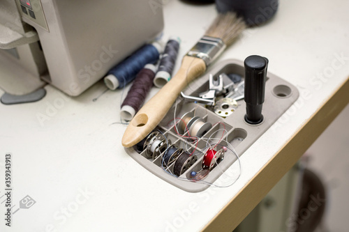 Accessories of sewing production