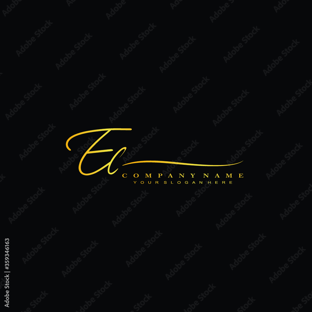 EL initials signature logo. Handwriting logo vector templates. Hand drawn Calligraphy lettering Vector illustration. EL initials signature logo. Handwriting logo vector templates. Hand drawn Calligraphy lettering Vector illustration.