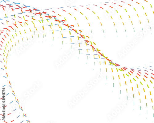 Abstract background blend wave line design for Wallpaper, Banner, Background, Card, Book Illustration, landing page