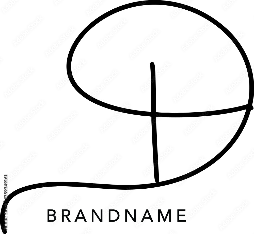 D Letter Initial Logo Design, Vector Template D Letter Initial Logo Design, Vector Template