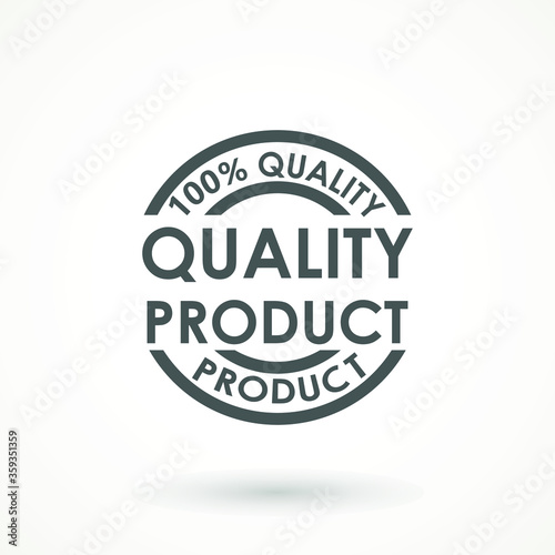 Quality product Ribbon Approved certificate icon isolated on white background
