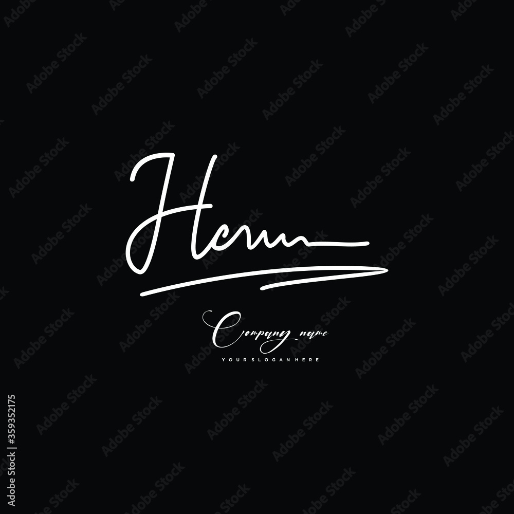 HC initials signature logo. Handwriting logo vector templates. Hand drawn Calligraphy lettering Vector illustration. HC initials signature logo. Handwriting logo vector templates. Hand drawn Calligraphy lettering Vector illustration.