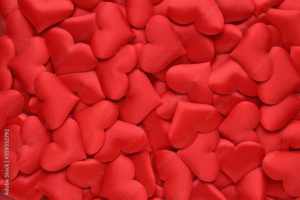 Red hearts background. Valentine's Day. Red hearts background. Valentine's Day.