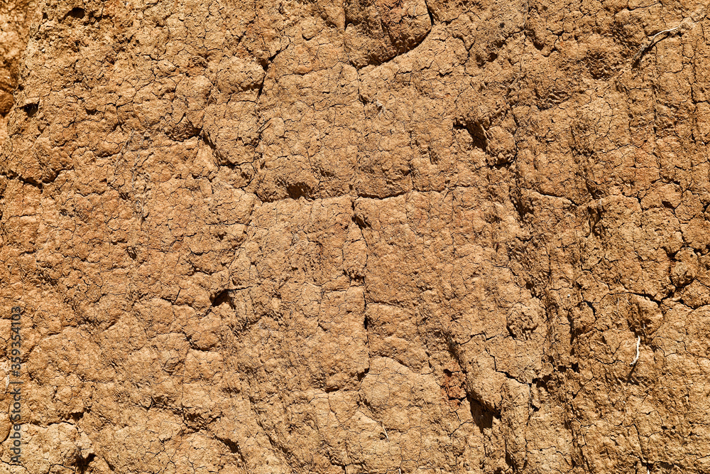 Texture of clay mountain as background Texture of clay mountain as background