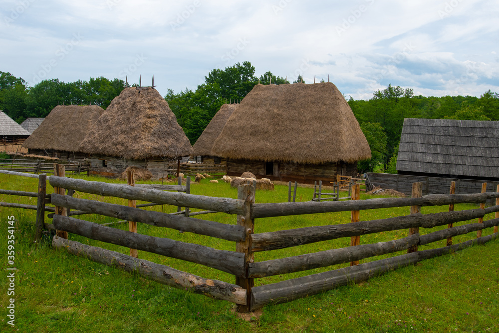 clay house with thatched roof clay house with thatched roof