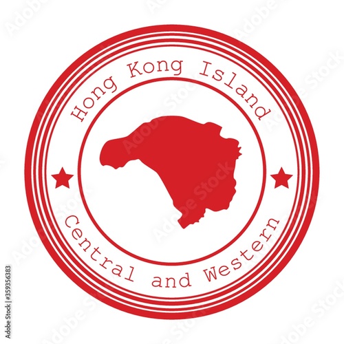 central and western map