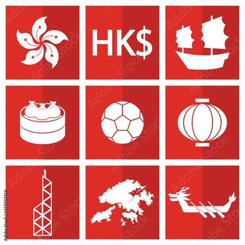 hong kong icons