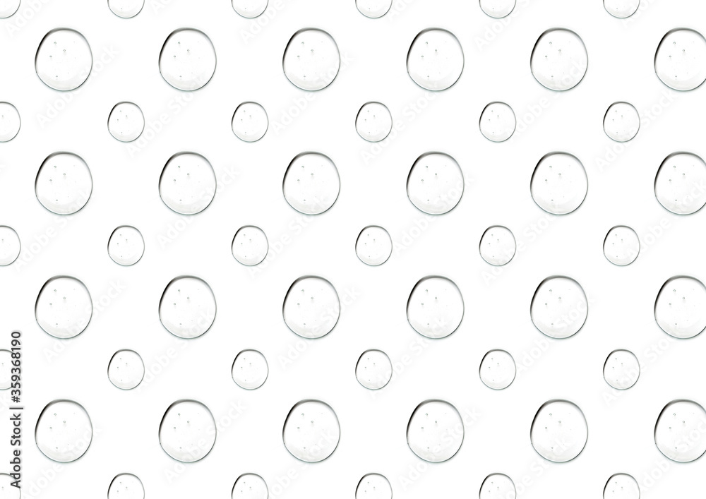 Pattern from cosmetic gel for facials.Oxygen gel Pattern from cosmetic gel for facials.Oxygen gel