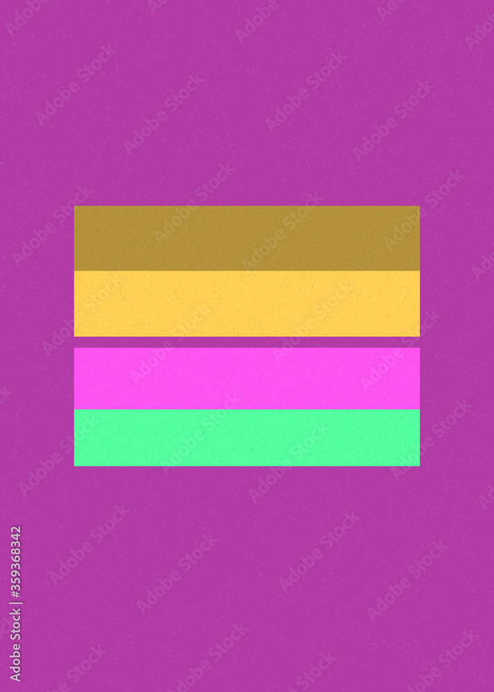 Sea Green color Crossing lines generativeart style colorful illustration