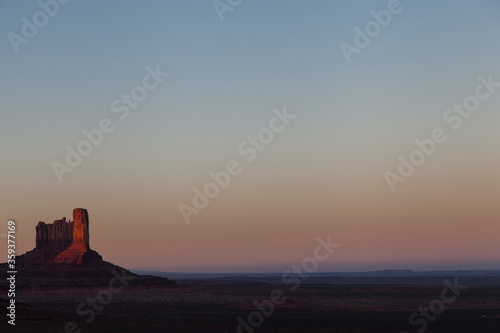 Monument Valley al atardecer