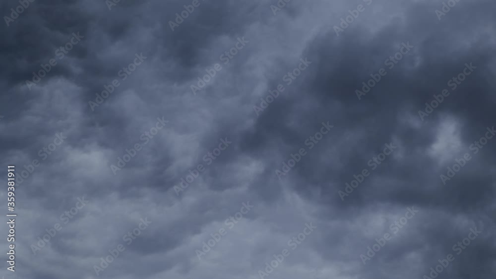 Timelapse of dramatic rainy clouds Timelapse of dramatic rainy clouds