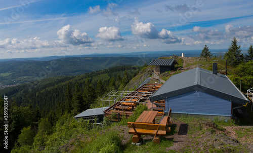 Gipel des Ruppberg oberhalb von Zella Mehlis im Thüringer Wald photo