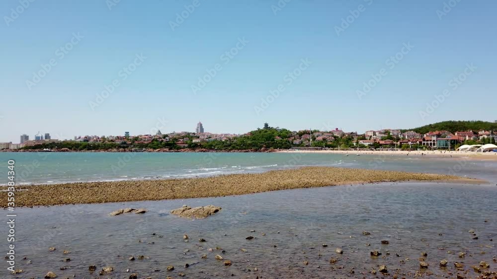 Qingdao coastline and urban landscape skyline
Qingdao coastline and urban landscape skyline