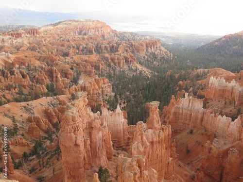 the Sunset Point in the Bryce Canyon National Park in Utah in the month of November, USA
