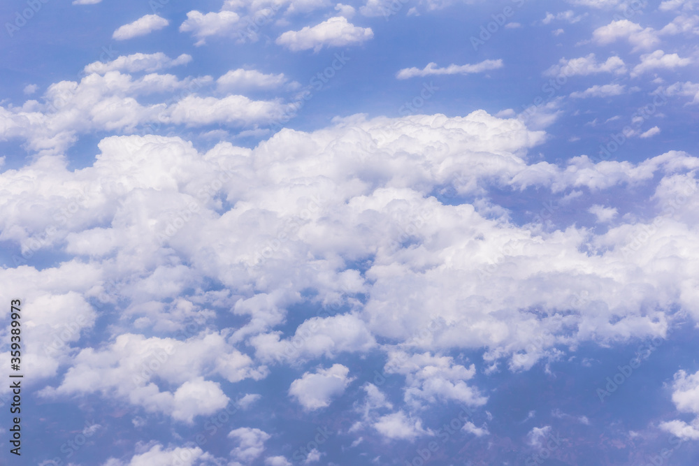 Blue sky and white clouds. Blue sky and white clouds.