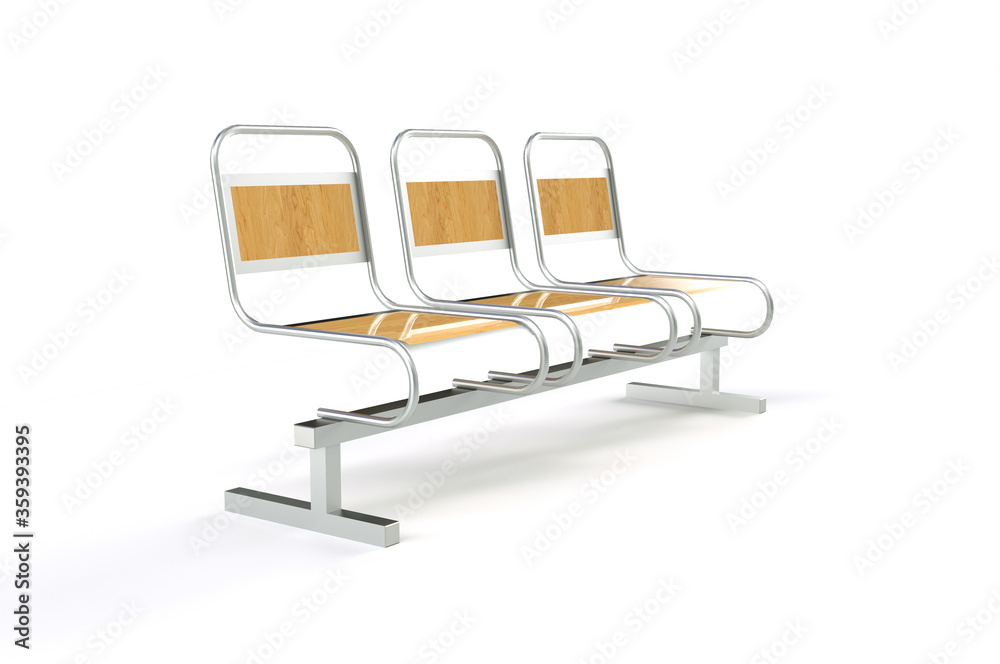 armchair isolated on a white background. 3D render, armchair isolated on a white background. 3D render,