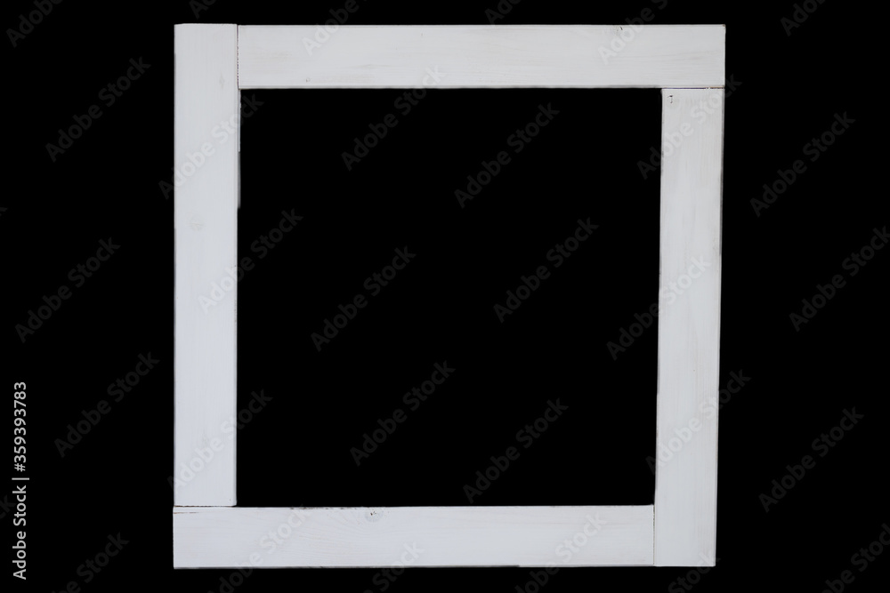 Simple square grey frame on black with copyspace Simple square grey frame on black with copyspace