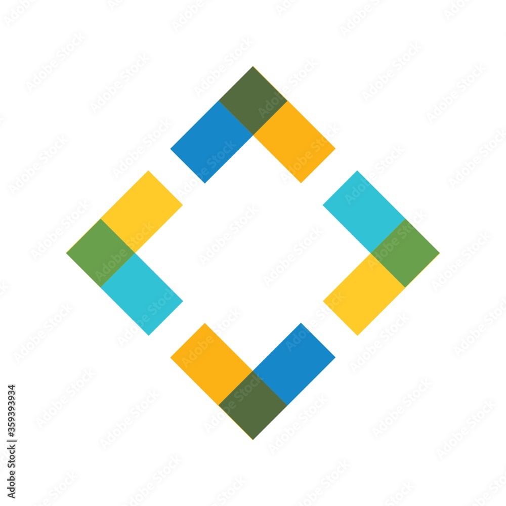 Obraz premium abstract square design