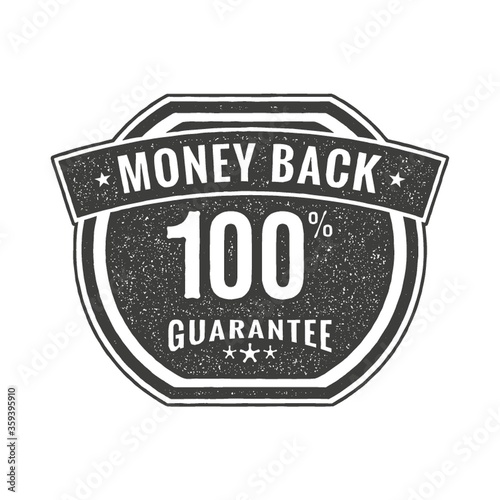 money back label