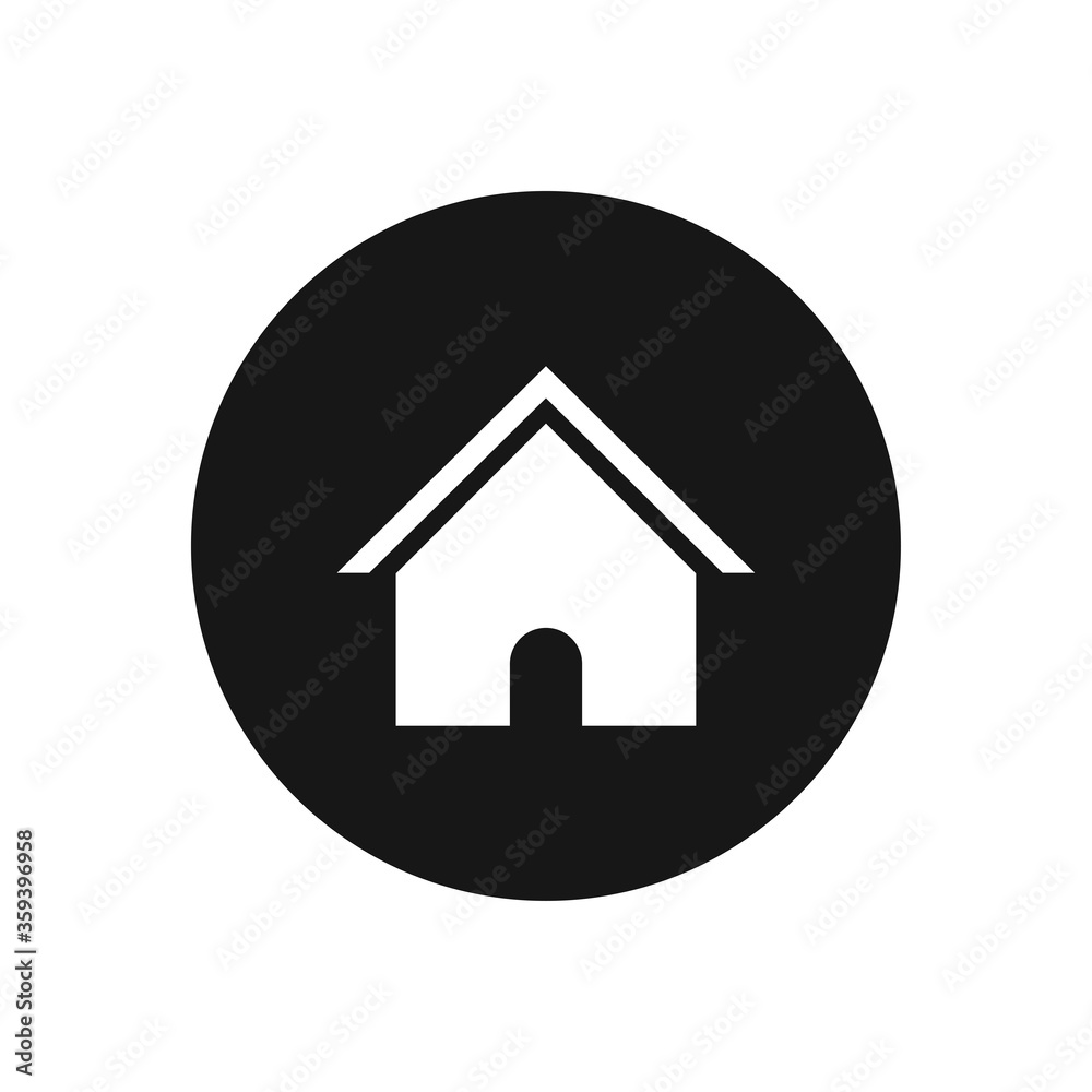 Home vector icon, simple sign for web site and mobile app. Home vector icon, simple sign for web site and mobile app.