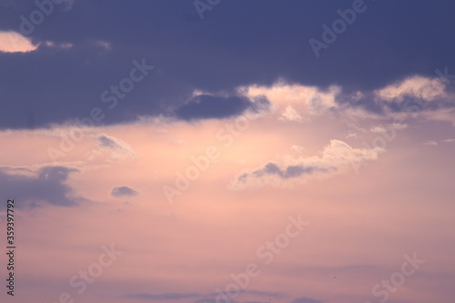 Fototapeta Naklejka Na Ścianę i Meble -  clouds at sunset