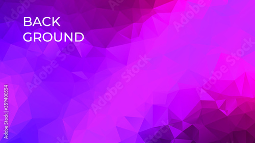 low poly red and magenta modern creative pattern background texture design vector template 
