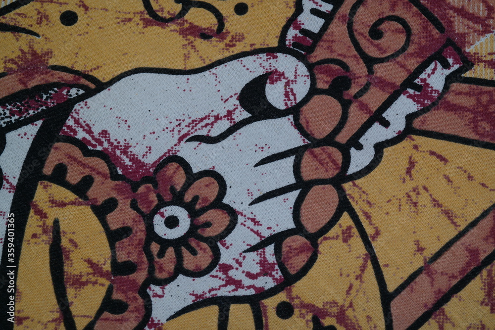 Fototapeta premium graffiti on the wall