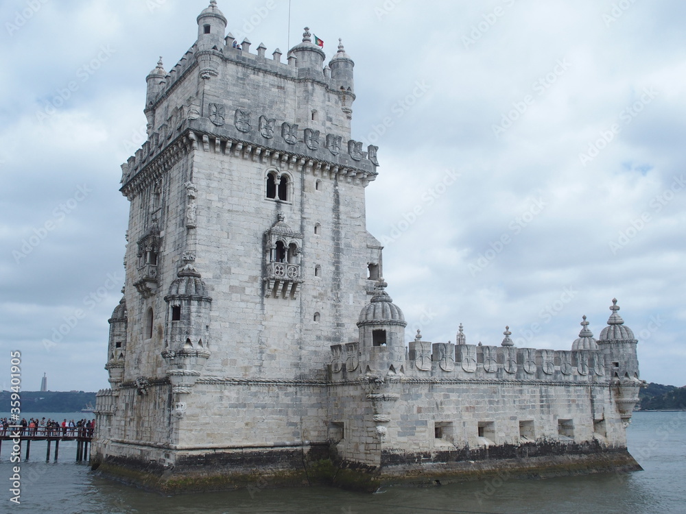 Torre de Belem im Lissabon Portugal Torre de Belem im Lissabon Portugal