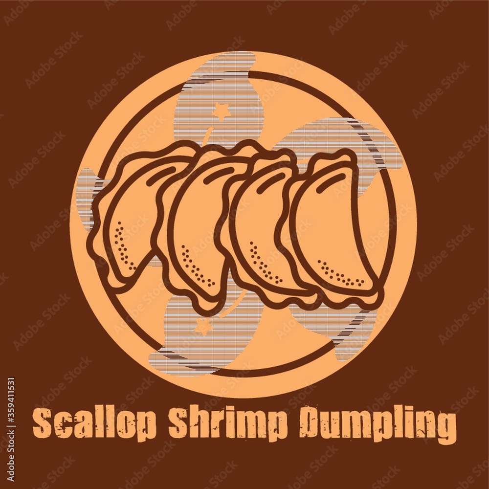 scallop shrimp dumpling